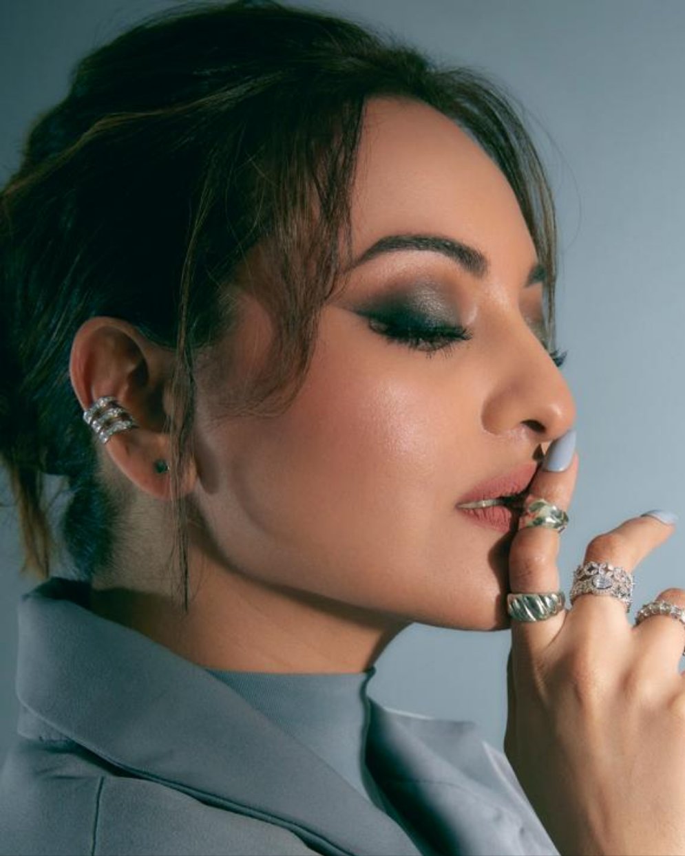 Baguette Triple Ear Cuff