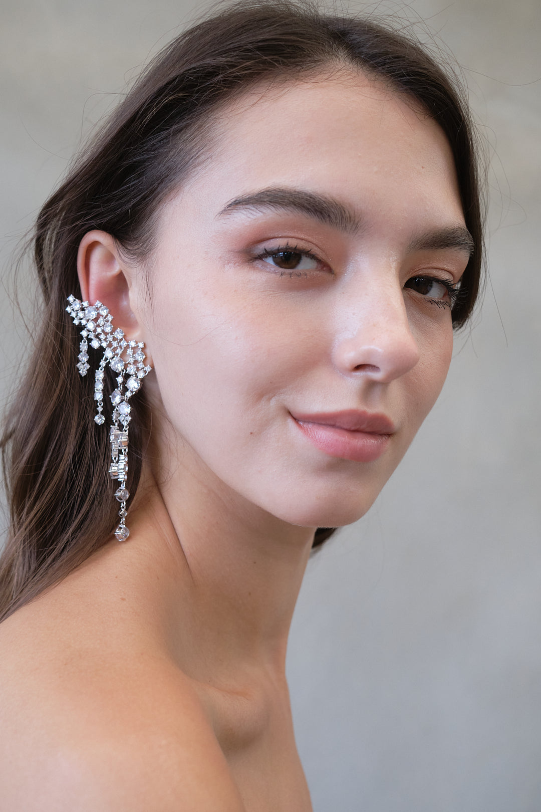 Diamond Statement Earring