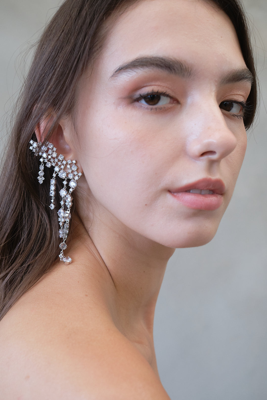 Diamond Statement Earring