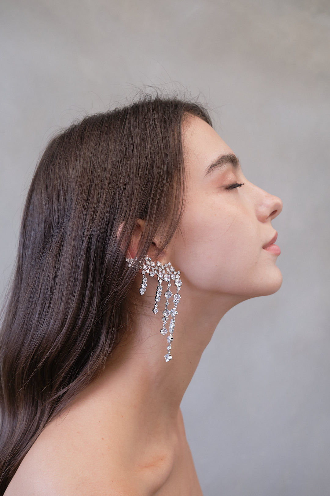 Diamond Statement Earring