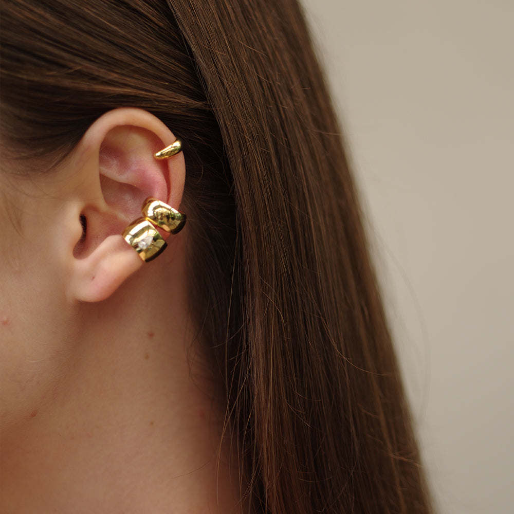 Plain Pear Ear Cuff