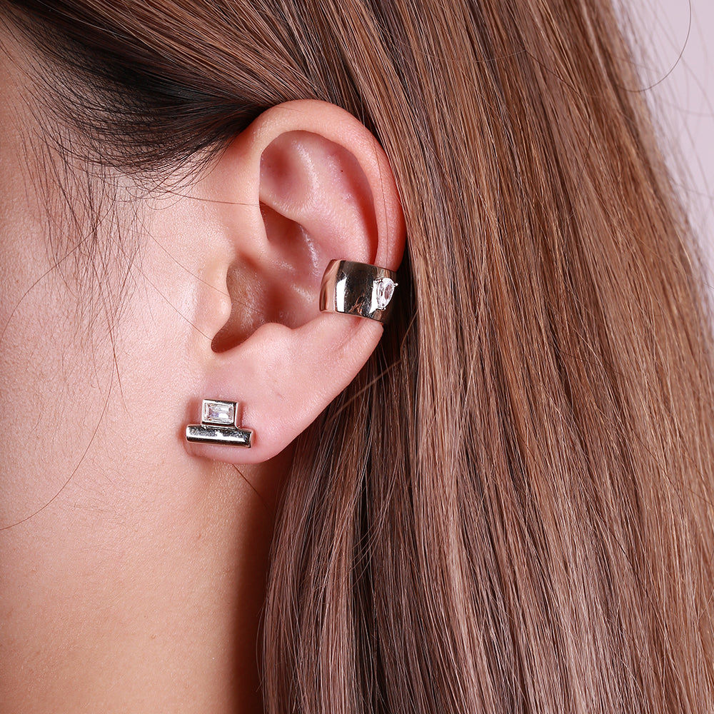Plain Pear Ear Cuff