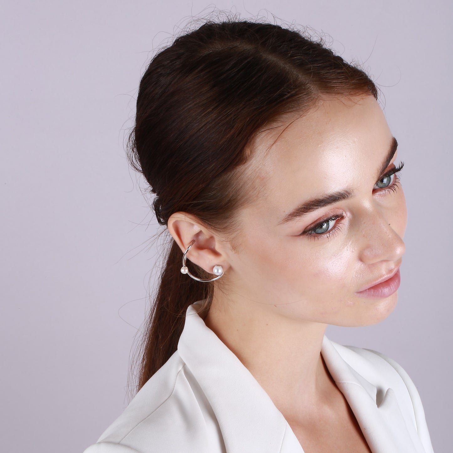 Pearl Climb Earrings