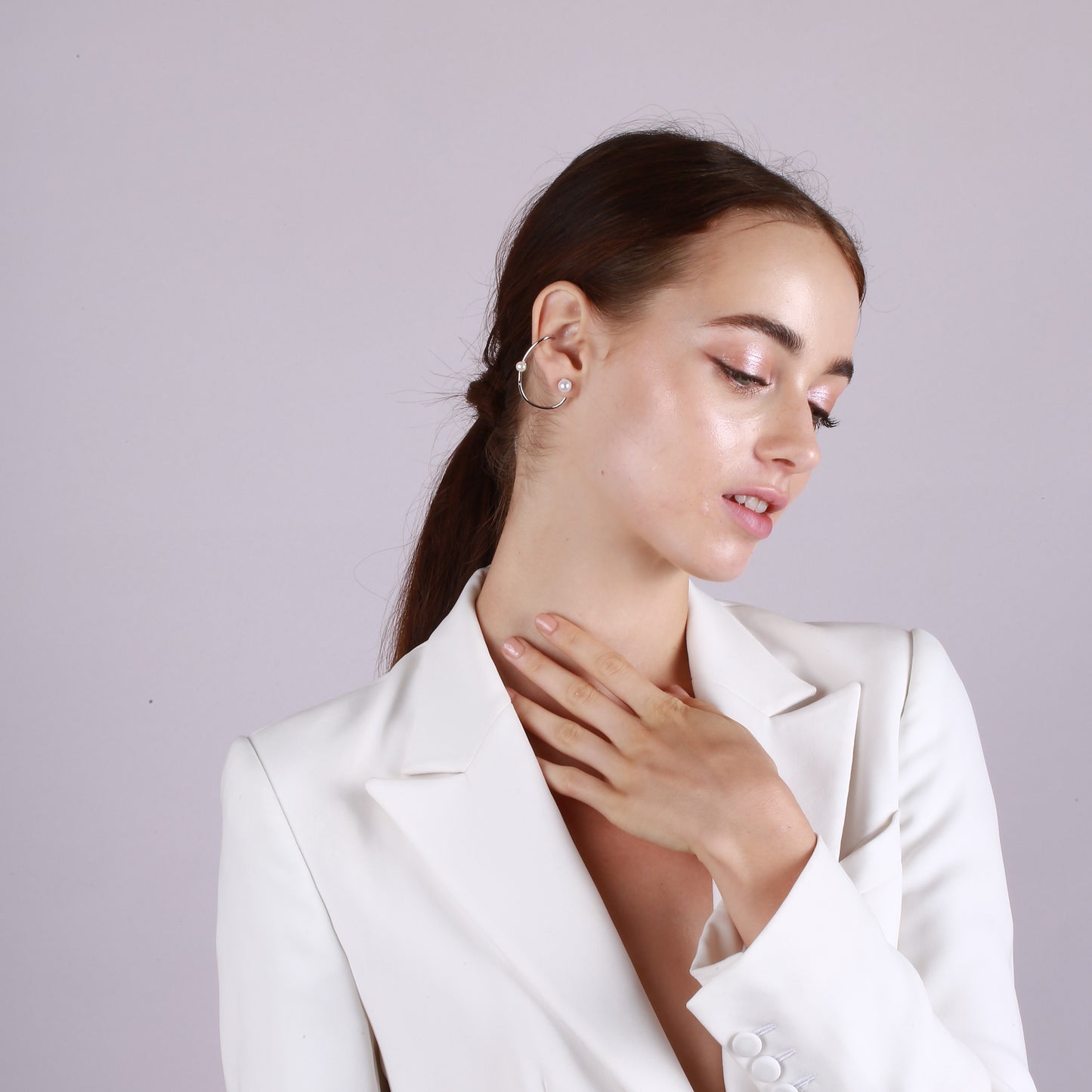 Pearl Climb Earrings