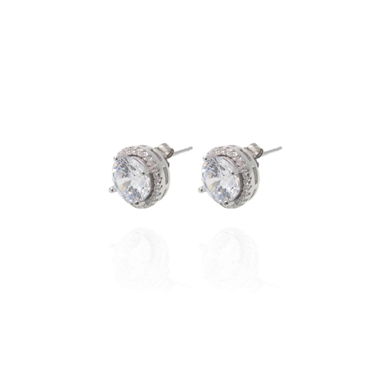 Classic Solitaire Earrings