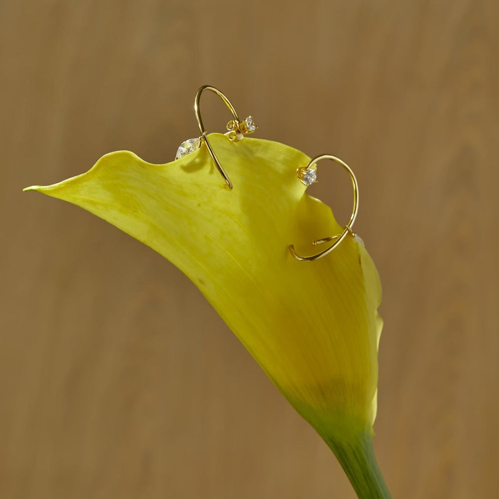 Marquise Climb Earrings