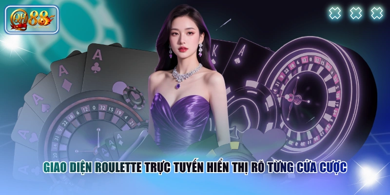 Hướng Dẫn Chơi Roulette Từng Bước Cho Người Mới Tham Gia 2 Giao diện roulette trực tuyến hiển thị rõ từng cửa cược