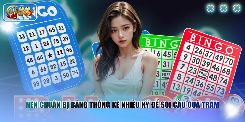 Soi Cầu Quả Trám Là Gì? Cách Phân Tích Chuẩn Cho Tân Thủ 3 Nên chuẩn bị bảng thống kê nhiều kỳ để soi cầu quả trám